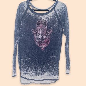 Long Sleeve Top: Size Medium